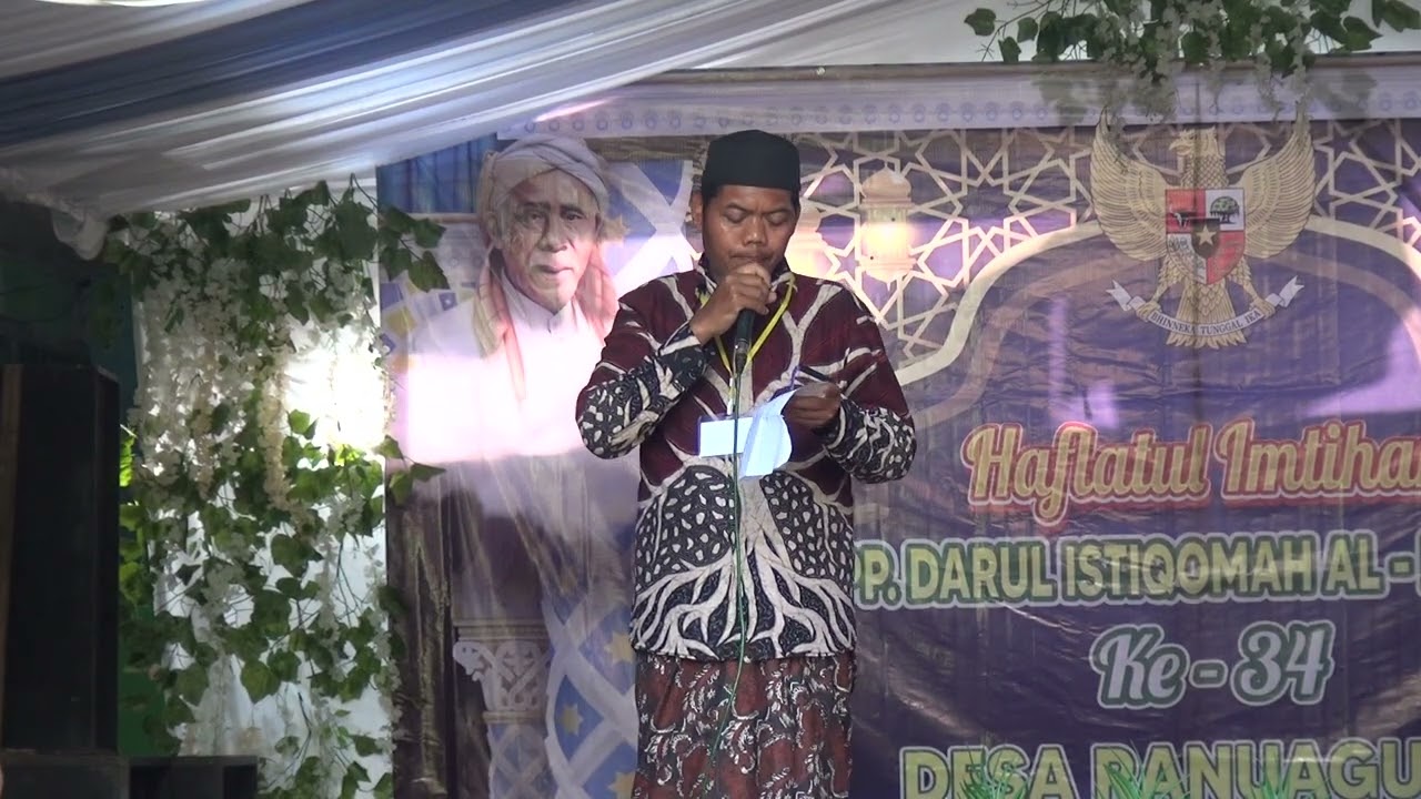 PENGAJIAN - HAFLATUL IMTIHAN 2025 YAYASAN DARUL ISTIQOMAH  - TIRIS RANUAGUNG