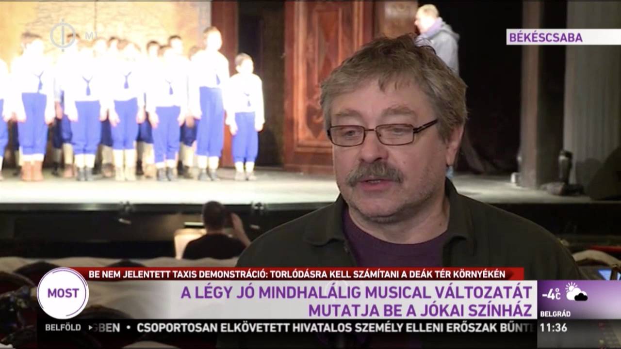 Légy jó mindhalálig - Jókai Színház - M1 2016.01.18.