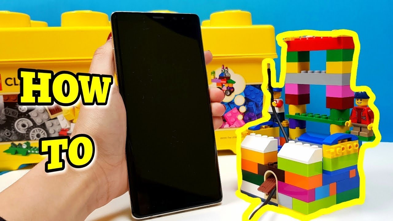 How to build a Lego Phone Stand  | Lego 10696 Stop Motion Speed Build Tutorial