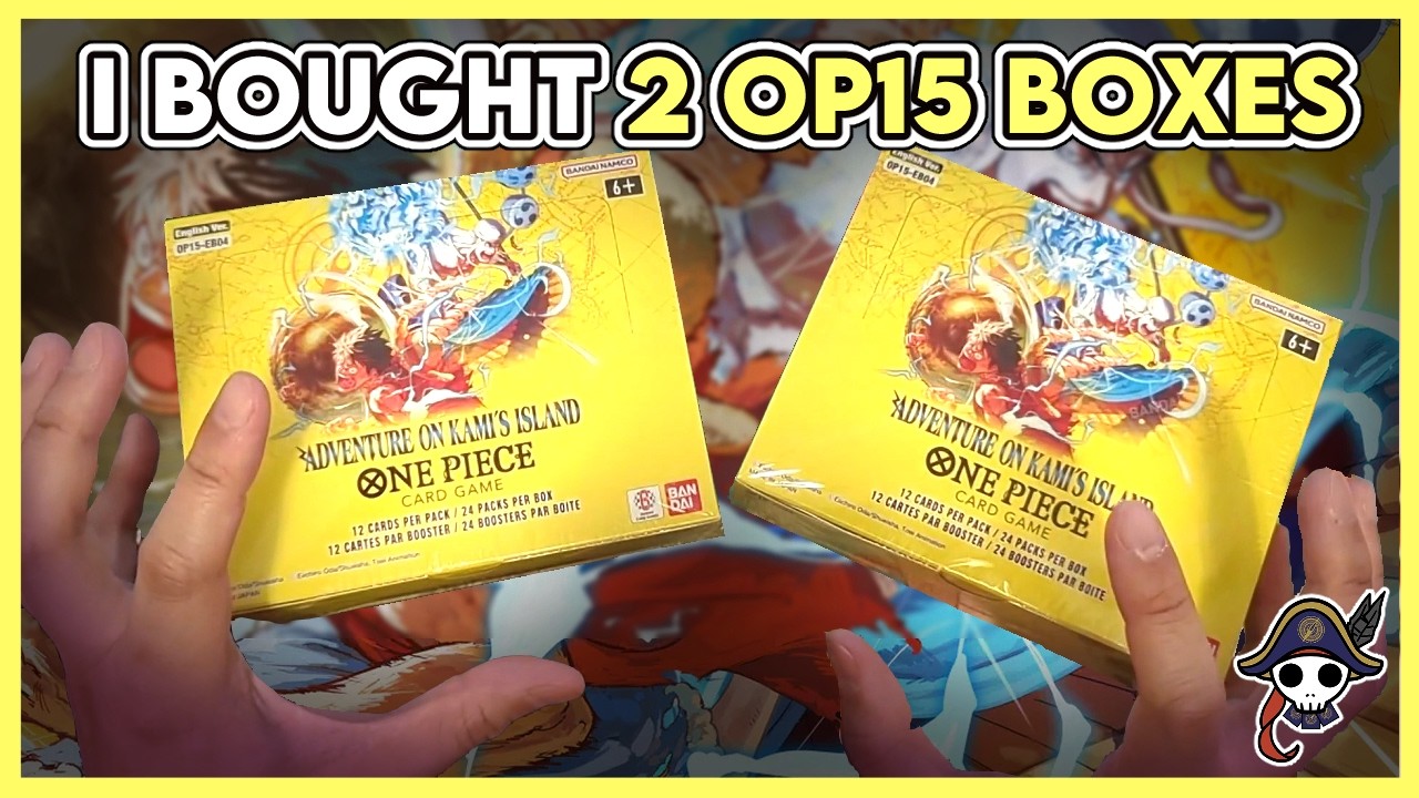 One Piece Card Game OP15 Unboxing!