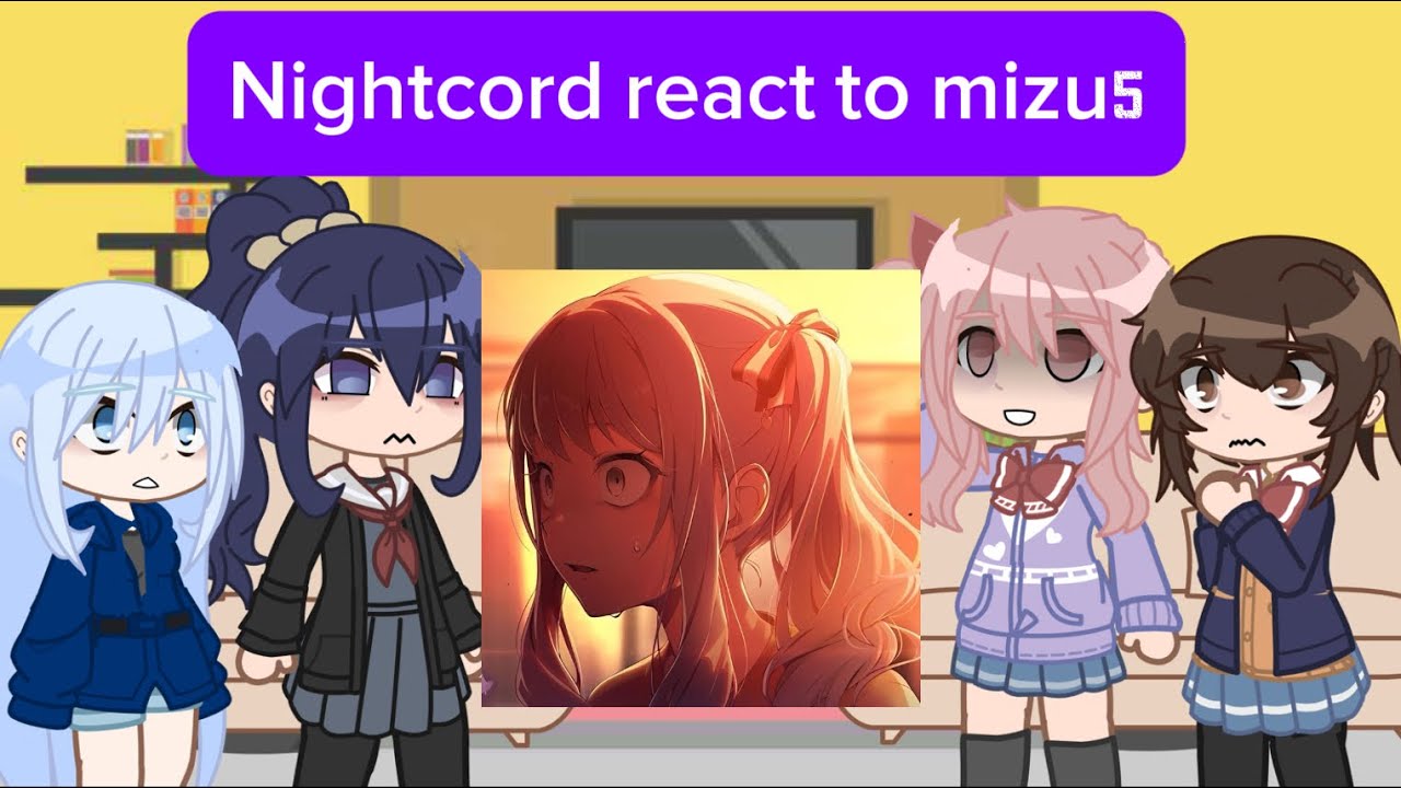Nightcord at 25:00 react to mizu5(mizuki 5th focus) [put the speed on 0.5x] spoilers. Part 1/2