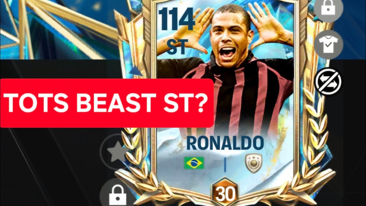 THE BEST ST IN #fcmobile TOTS R9 IS A BEAST CARD? #trending #trendingshorts  #fc24 #ytshorts #yt