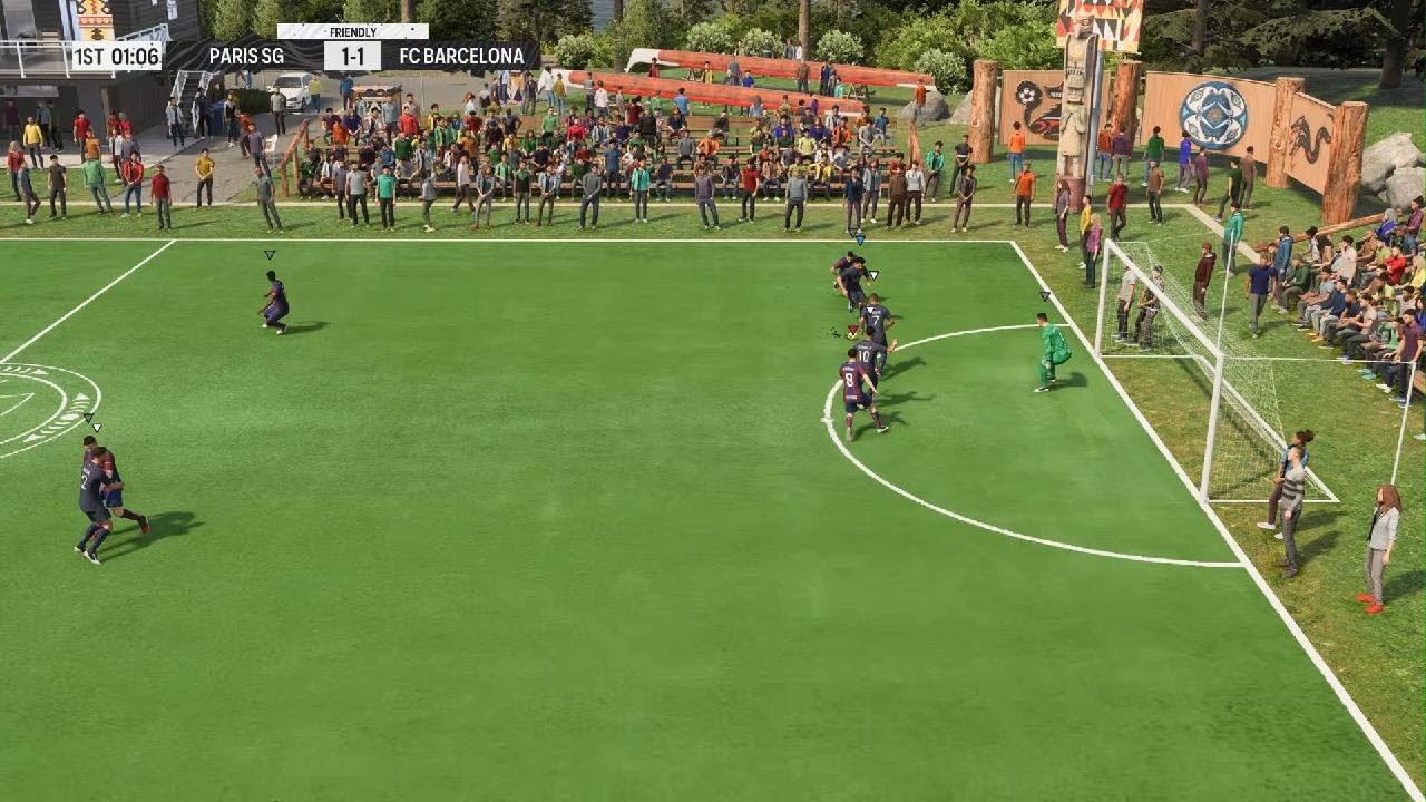 EA SPORTS FC 24 Barcelona vs PSG insane match please like and subscribe for more amazing videos