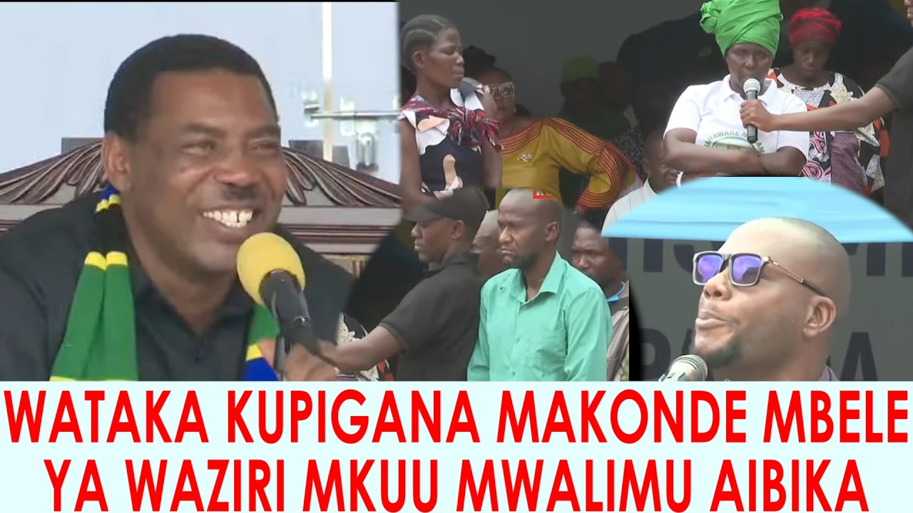 WATAKA KUPIGANA MAKONDE MBELE YA WAZIRI MKUU BAADA YA KUPEANA TALAKA MAHAKAMANI.