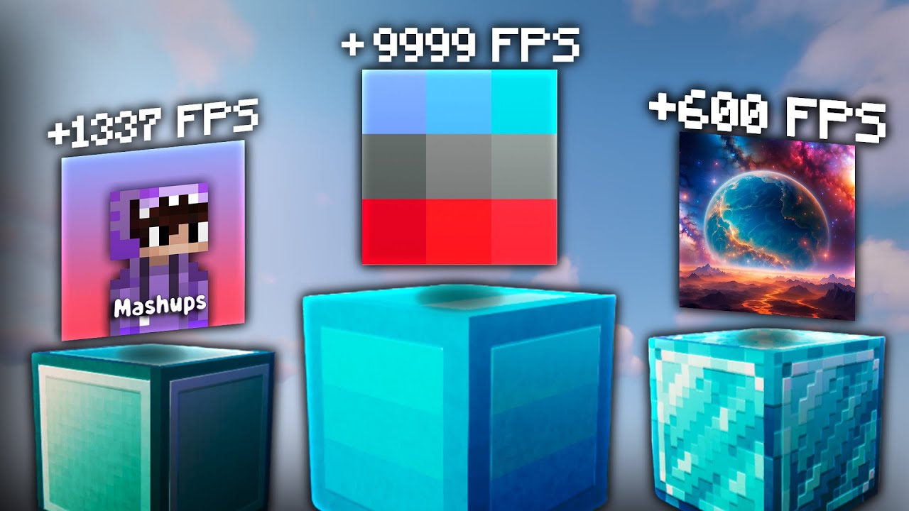 As 3 MELHORES texturas para BEDWARS/PvP - FPS boost