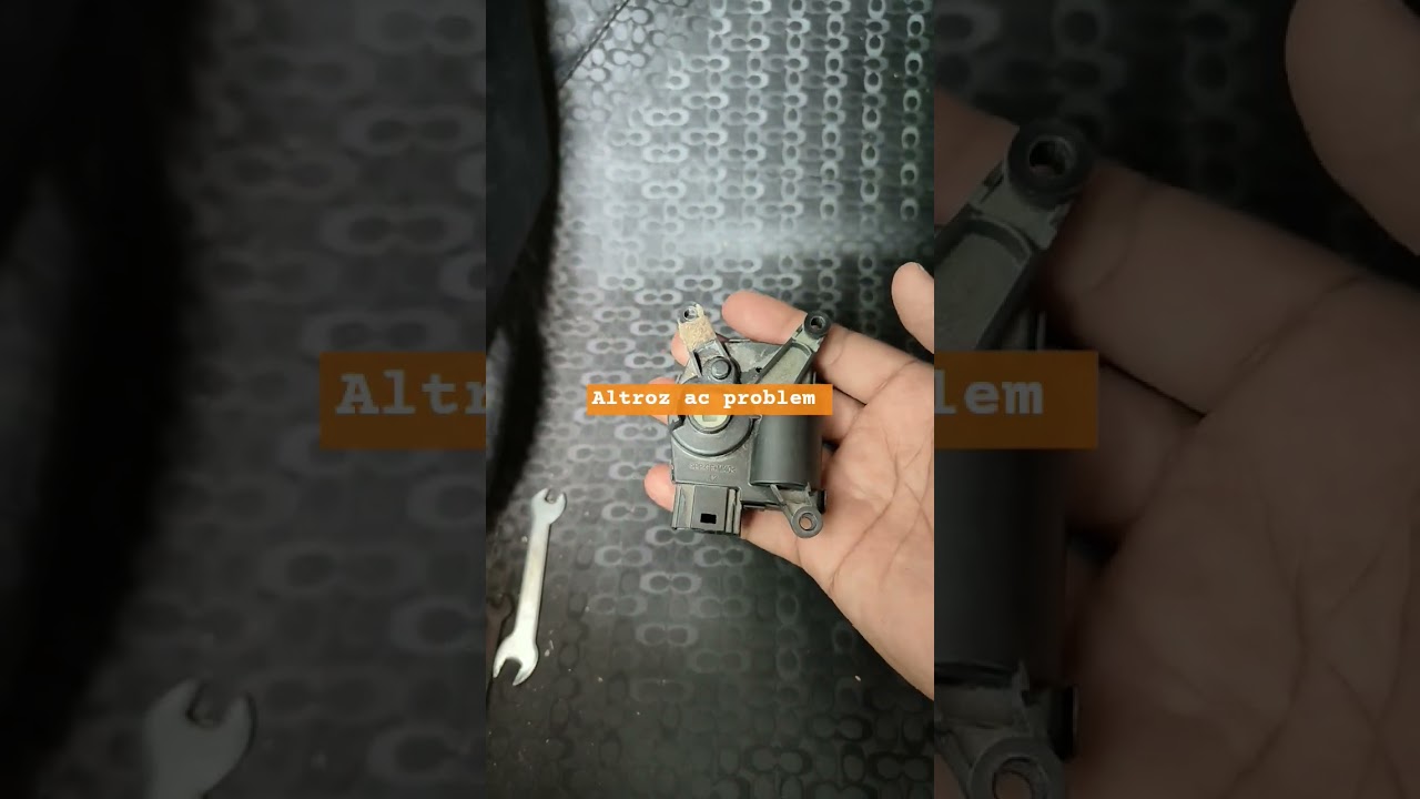 altroz ac problem actuator and kinematics assembly 