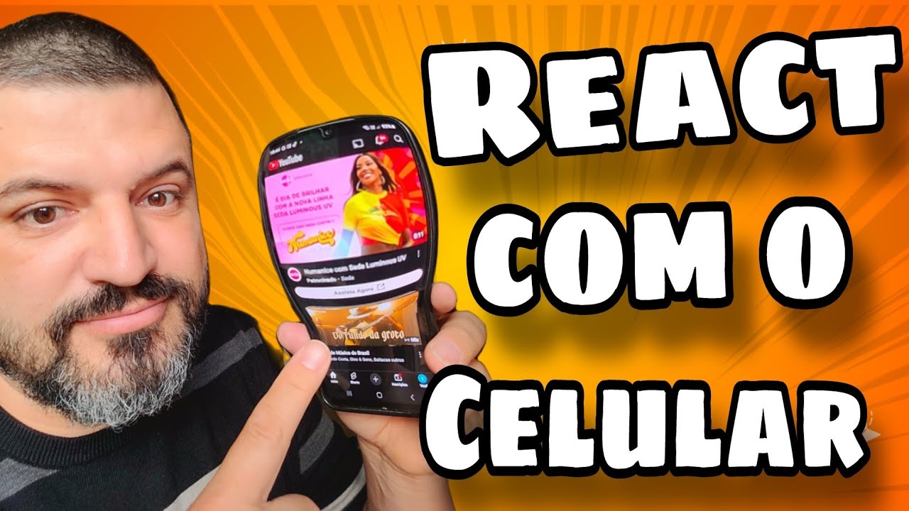&ldquo;Como Fazer React de V&iacute;deos do YouTube Usando Apenas 1 Celular! (Tutorial Completo)