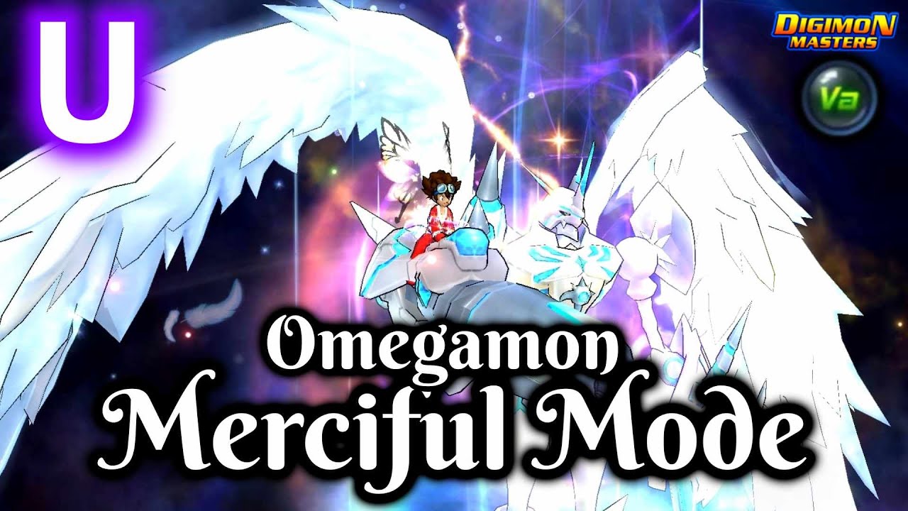 Omegamon Merciful Mode ดิจิมอนลับ Rank U ตัวแรกของโลกดิจิมอน