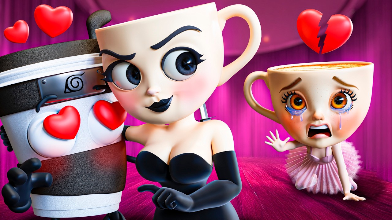 BALLERINA CAPPUCHINA ESTÁ APAIXONADA! Brainrot Italiano Animação