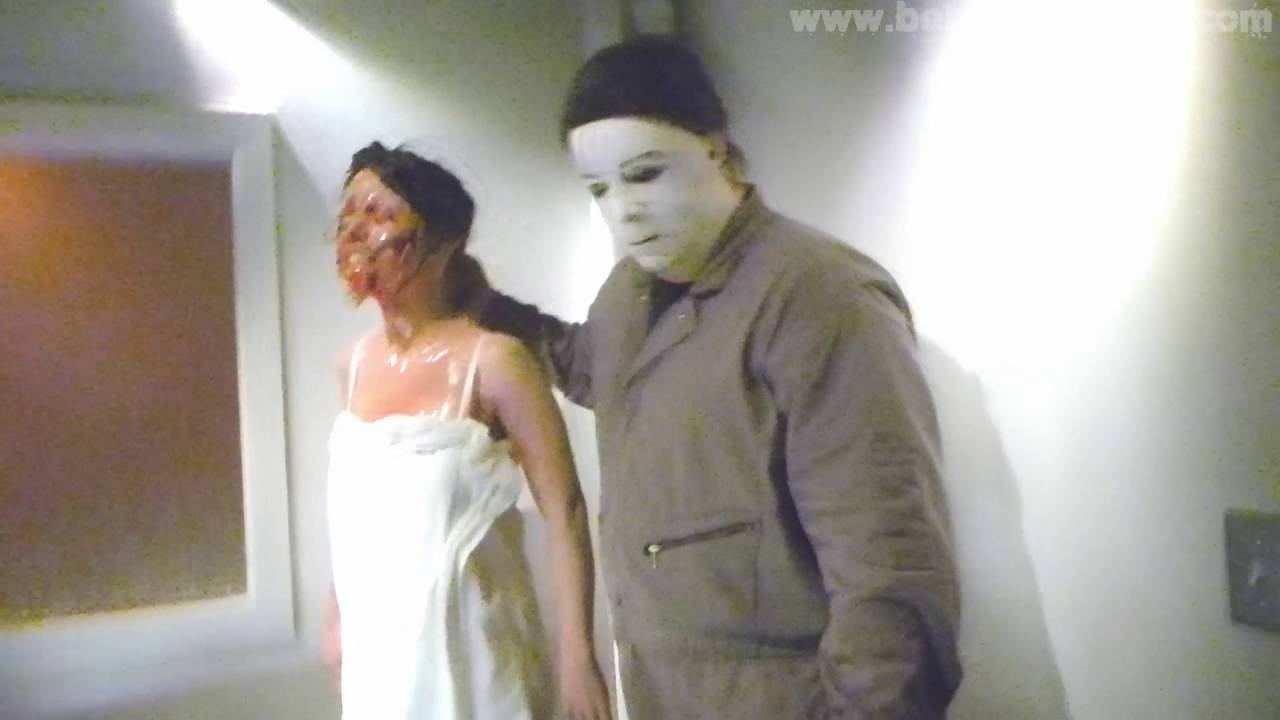 Halloween II: Hell Comes to Haddonfield Maze HHN Hollywood 2016 Highlights