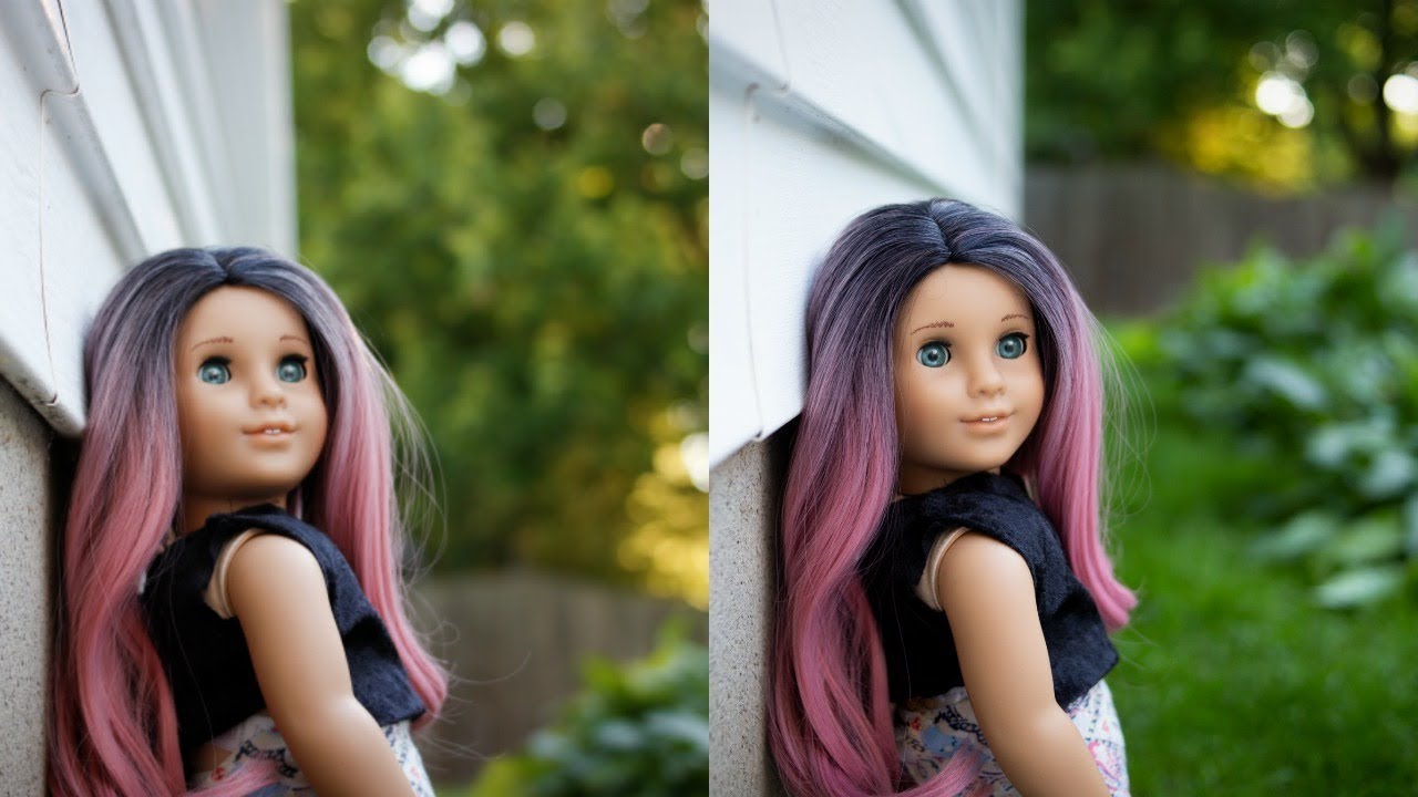 doll photography: $500 camera vs. $2000 camera