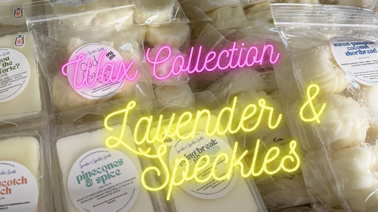 Lavender & Speckles Wax Collection Part 4