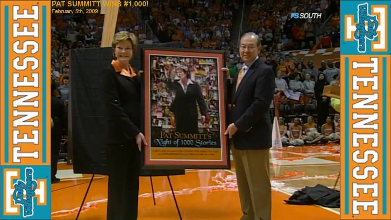 *HD* Pat Summitt Gets Her 1,000th Career Victory! (February 5th, 2009)