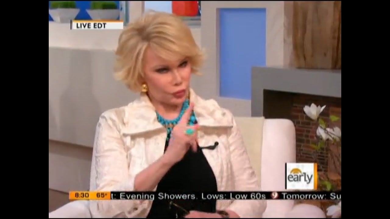 Joan Rivers on The Early Show (6/9/10)