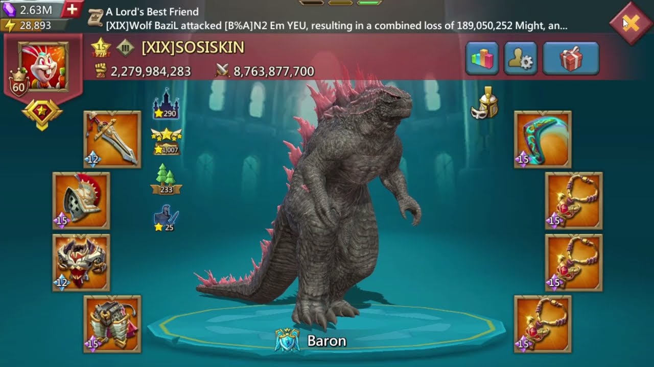 Lords mobile - 3b guy get zeroed how best report we will get?