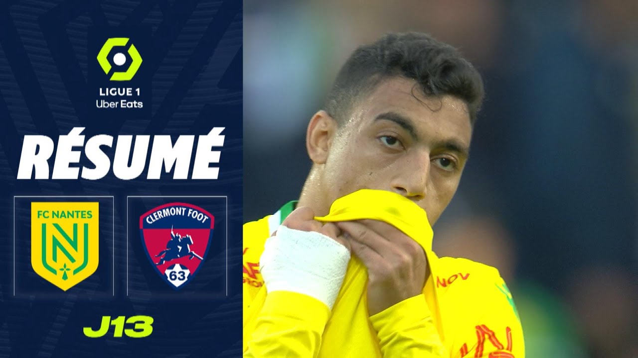FC NANTES - CLERMONT FOOT 63 (1 - 1) - Résumé - (FCN - CF63) / 2022-2023