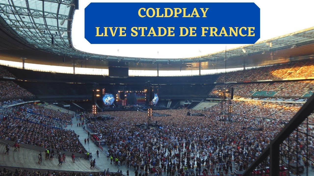 COLDPLAY AU STADE DE FRANCE 18 JUILLET 2017 - EXTRAITS DU CONCERT