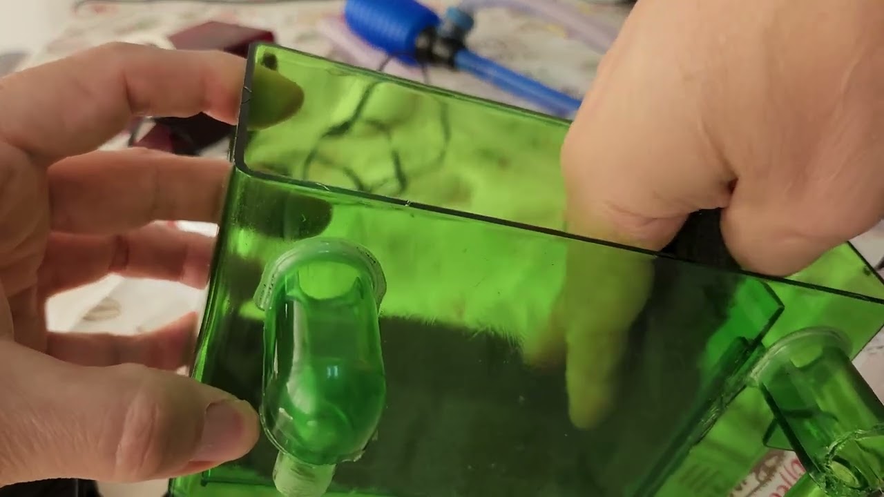 Fazendo sinfonagem infinita em aquario com filtro externo antigo