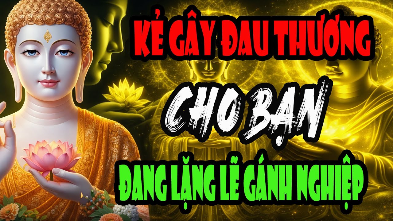 Kẻ Gây Đau Thương Cho Bạn Đang Lặng Lẽ Gánh Nghiệp Nặng – Lời Phật Dạy Buông Tay Để Hạnh Phúc