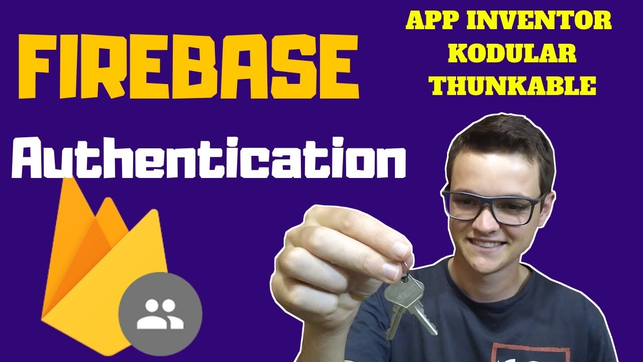 Login Fácil com Firebase Authentication no App Inventor Kodular Thunkable