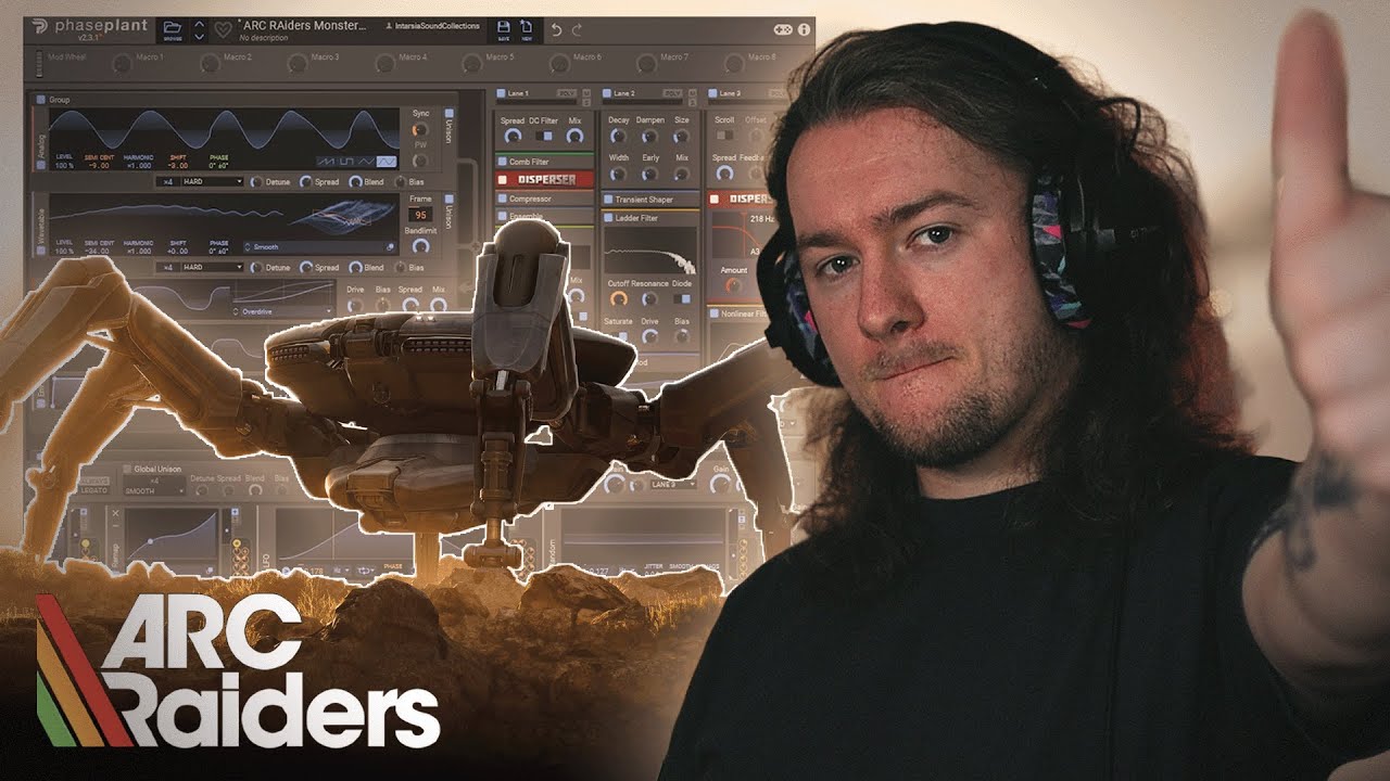 Как создать звуковой дизайн для ARC Raiders в PhasePlant