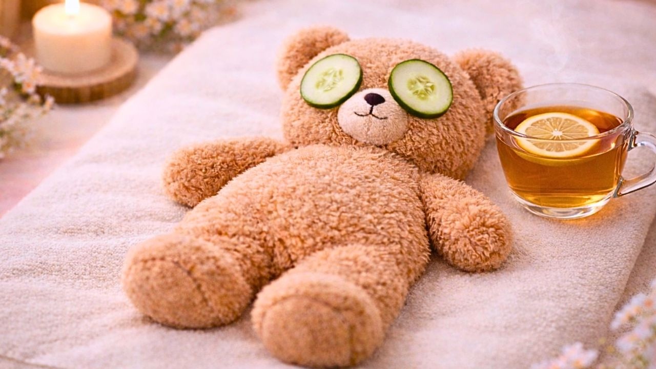 [ASMR] Teddy Bear Spa ASMR 🧸✨ | Gentle Massage, Cozy Relaxation & Sleep