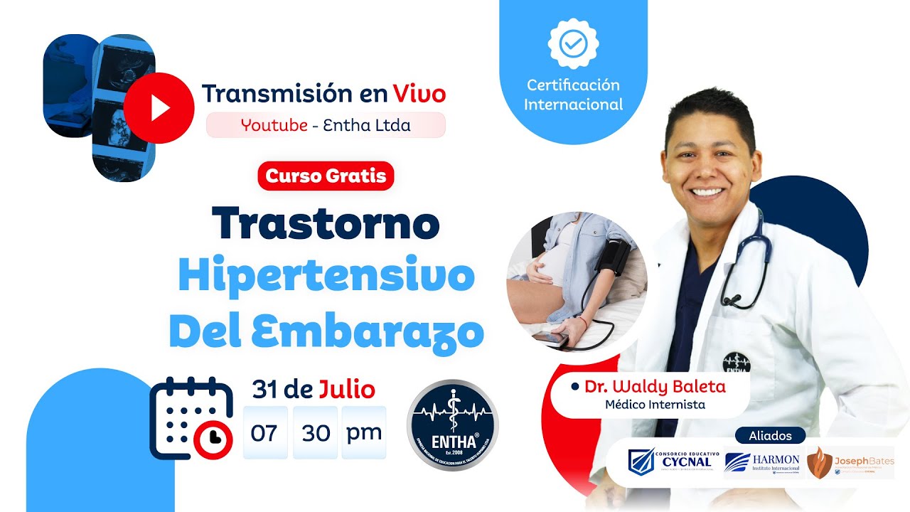 CURSO GRATIS - Trastorno Hipertensivo del embarazo