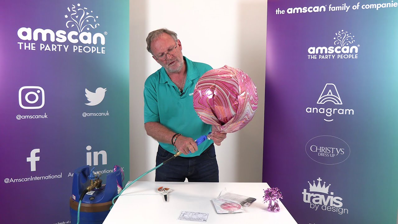 Inflating Orbz™ Balloons