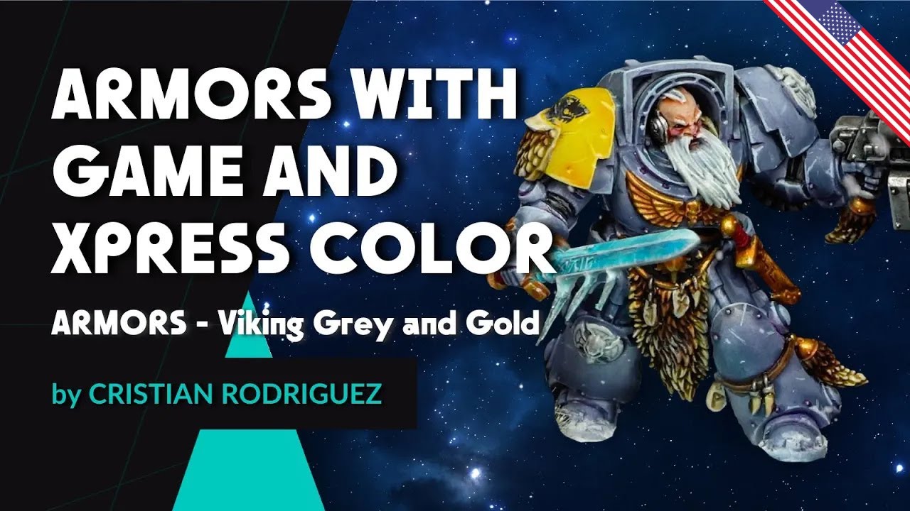 🇺🇸🇬🇧 XPRESS + GAME COLOR 2 | Guide to Paint Armors with GOLDEN Details and Face! ✨💥