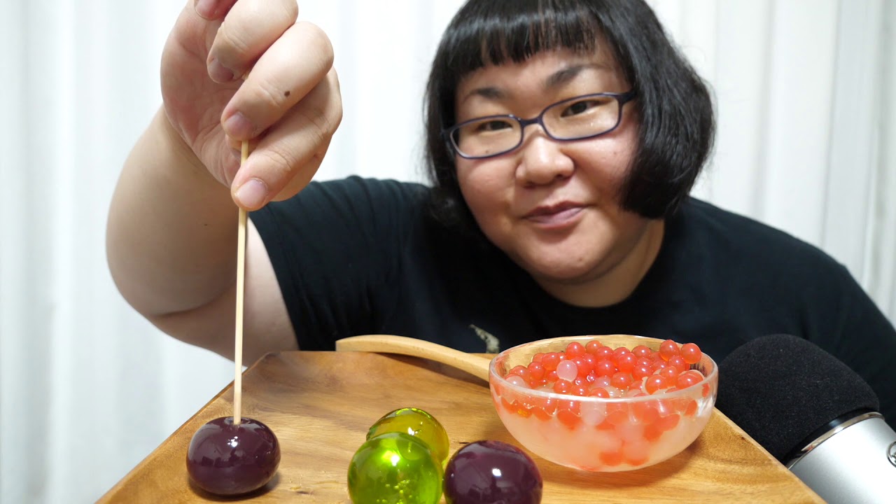 ASMR 咀嚼音 丸ゼリー