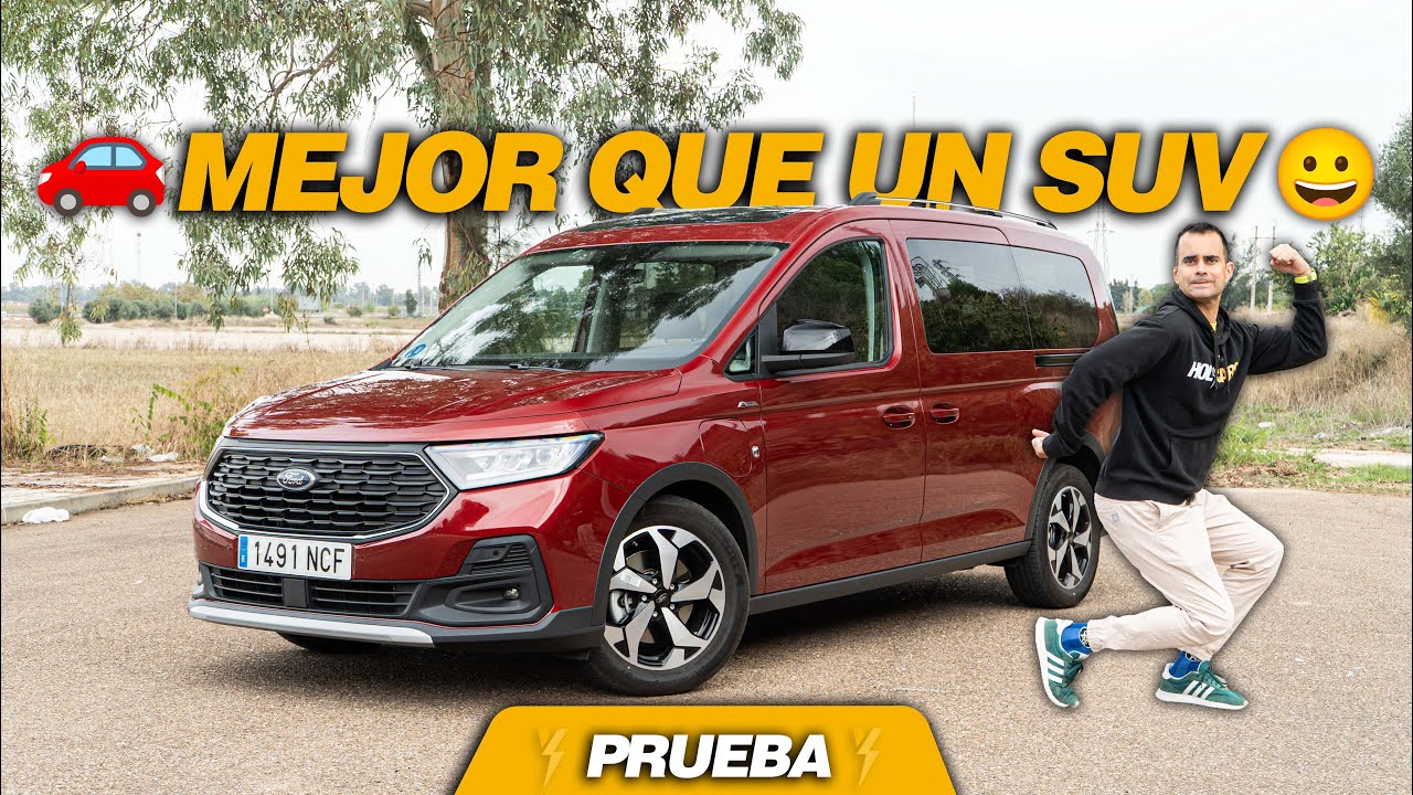 Ford Tourneo Connect PHEV 😍👨‍👩‍👦‍👦 7 plazas DE VERDAD - Prueba en español | HolyCars TV
