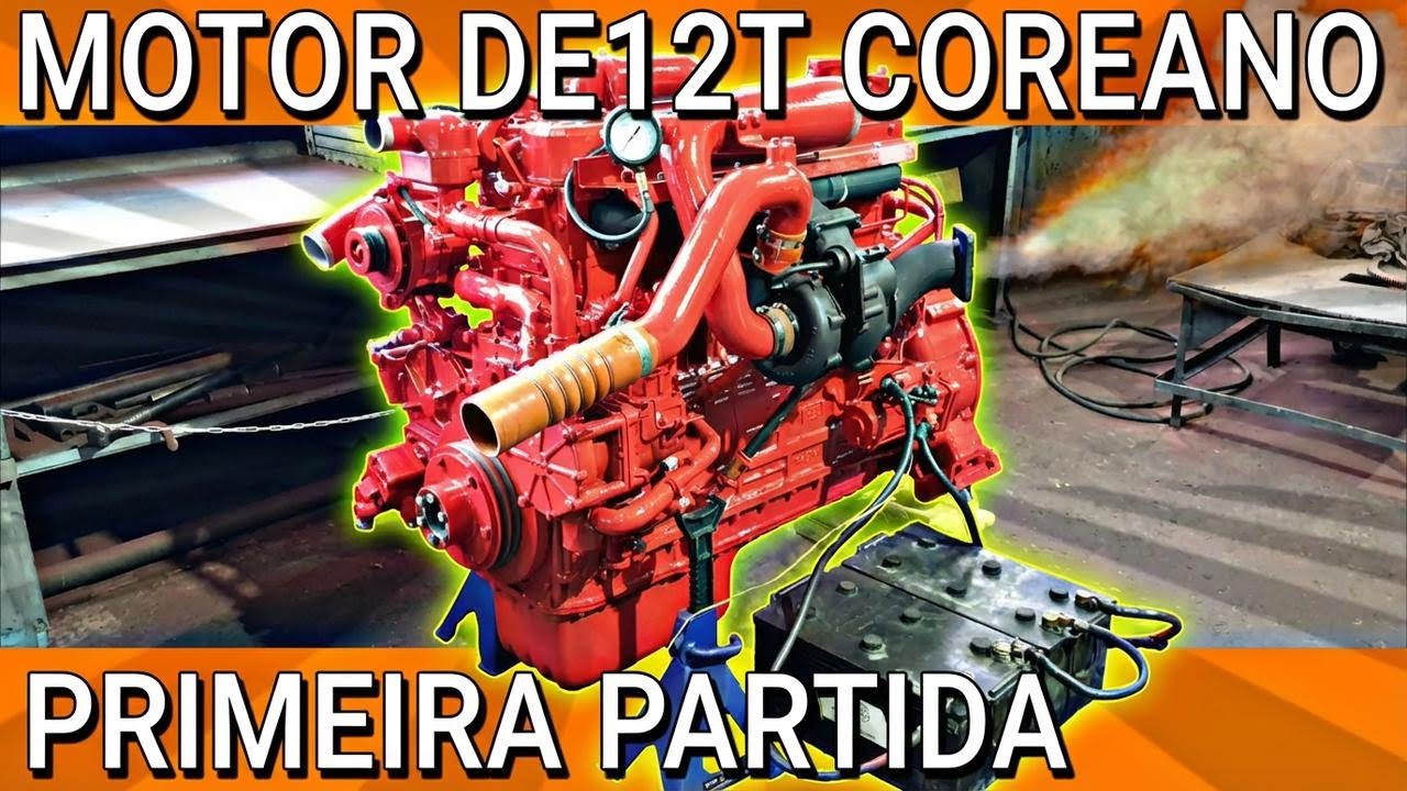 Motor DE12T pronto: primeira partida e quanto custou o conserto