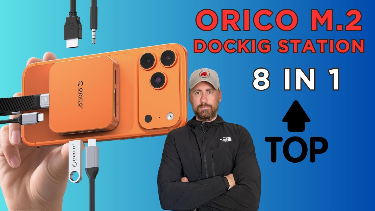 Questo HUB USB C ORICO è una BOMBA 💥 Docking Station M2 10Gbps + HDMI 4K 60Hz