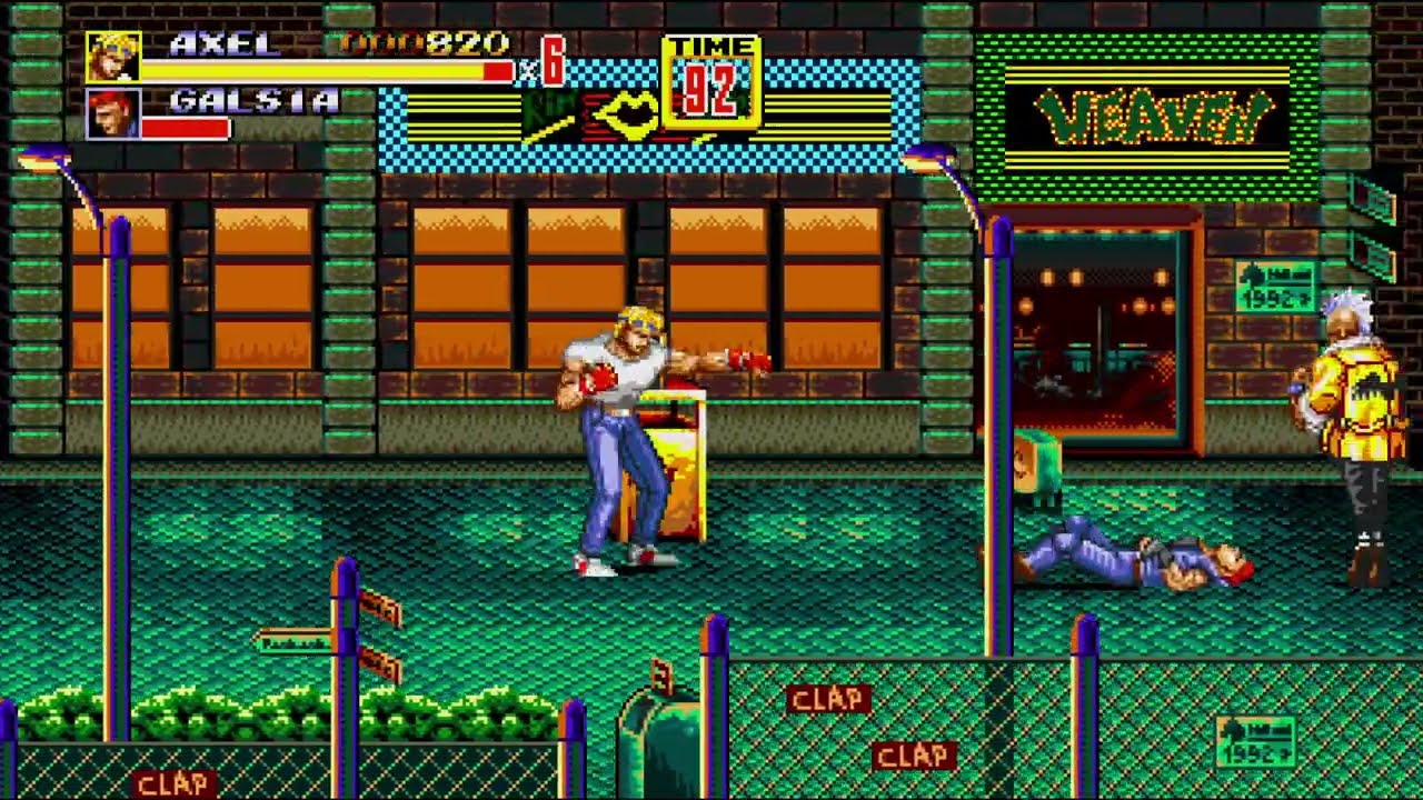 Streets Of Rage 2 New Era - random walk :) LIVE