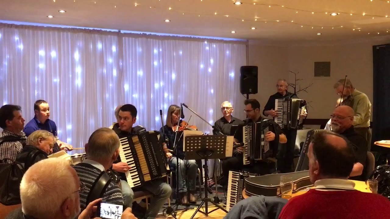Ewan Galloway leading The Final Stramash on New Years Day 2018
