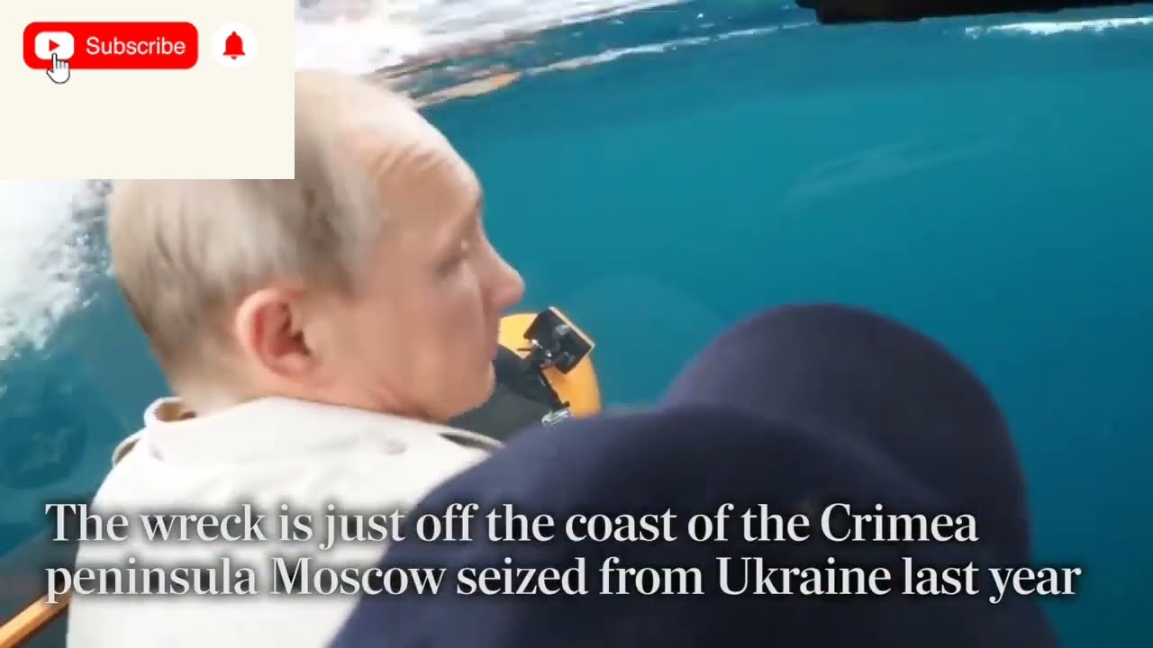 Russian President Vladimir Putin pays visit to Crimea in a submarine