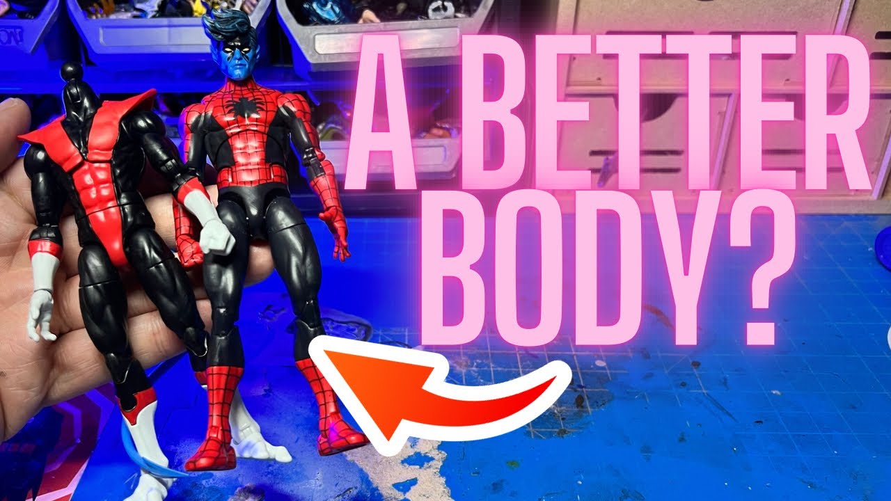 Китбашинг кастомного Nightcralwer из Marvel Legends