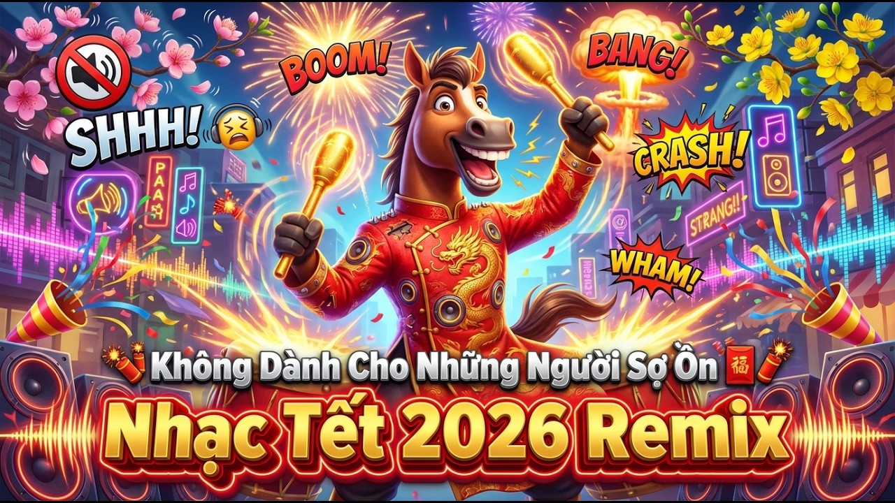 Nhạc Tết 2026 Remix_ Bản Phối Không Dành Cho Những Người Sợ Ồn 🧧