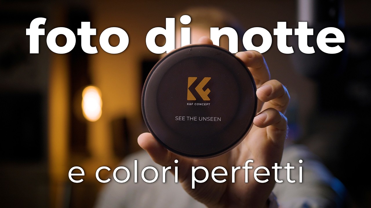 FOTO in CITTÀ di NOTTE 🌃 TRUCCHI per migliorare e Filtro NATURAL NIGHT di K&F Concept per i colori