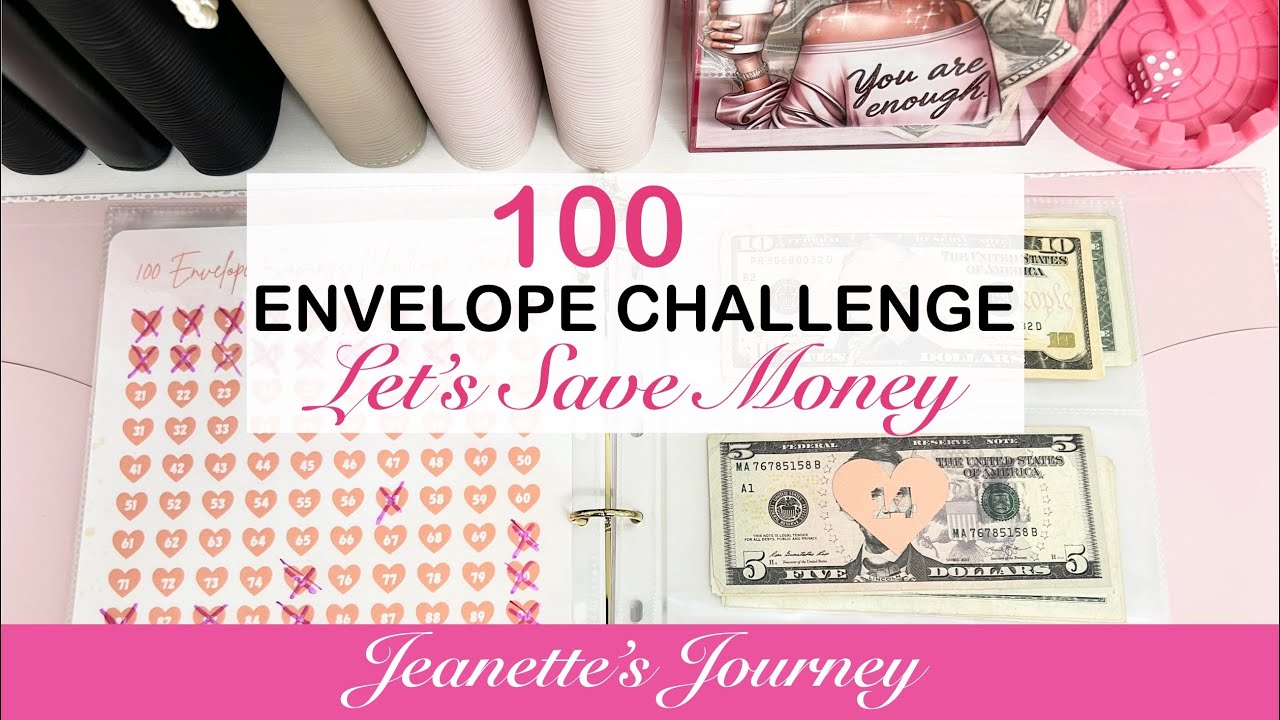 100 ENVELOPE SAVINGS CHALLENGE | CASH STUFFING | SINKING FUNDS | MONTH AHEAD
