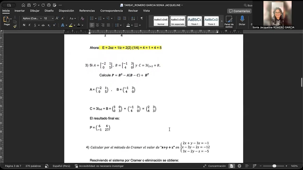 TAREA1 - MATEMATICA II