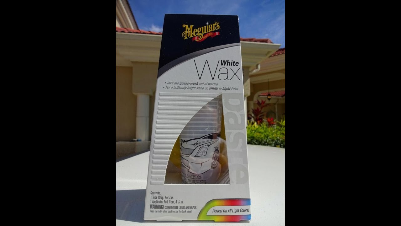 Meguiars White Wax Review and Test Results on a 1991 Honda Prelude Si water test