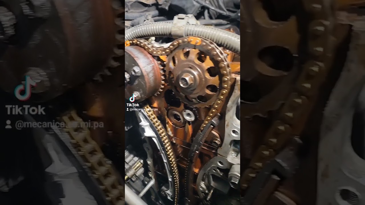 fuga de aceite en motor de toyota camry #mecanicaautomotriz #automobile #mecanical