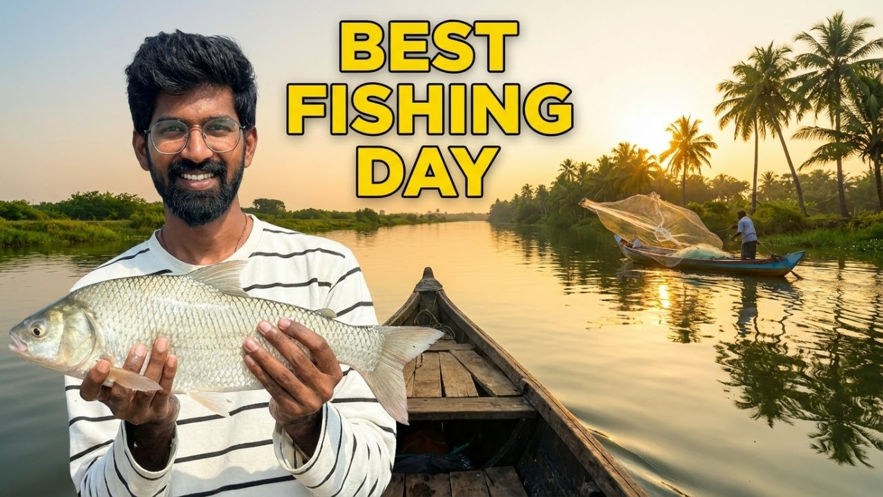 Canal Fishing & Beautiful Boating Moments