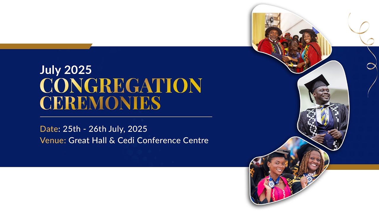 July 2025 Congregation Ceremonies - Day 1 - Cedi Conference Centre - Afternoon Session