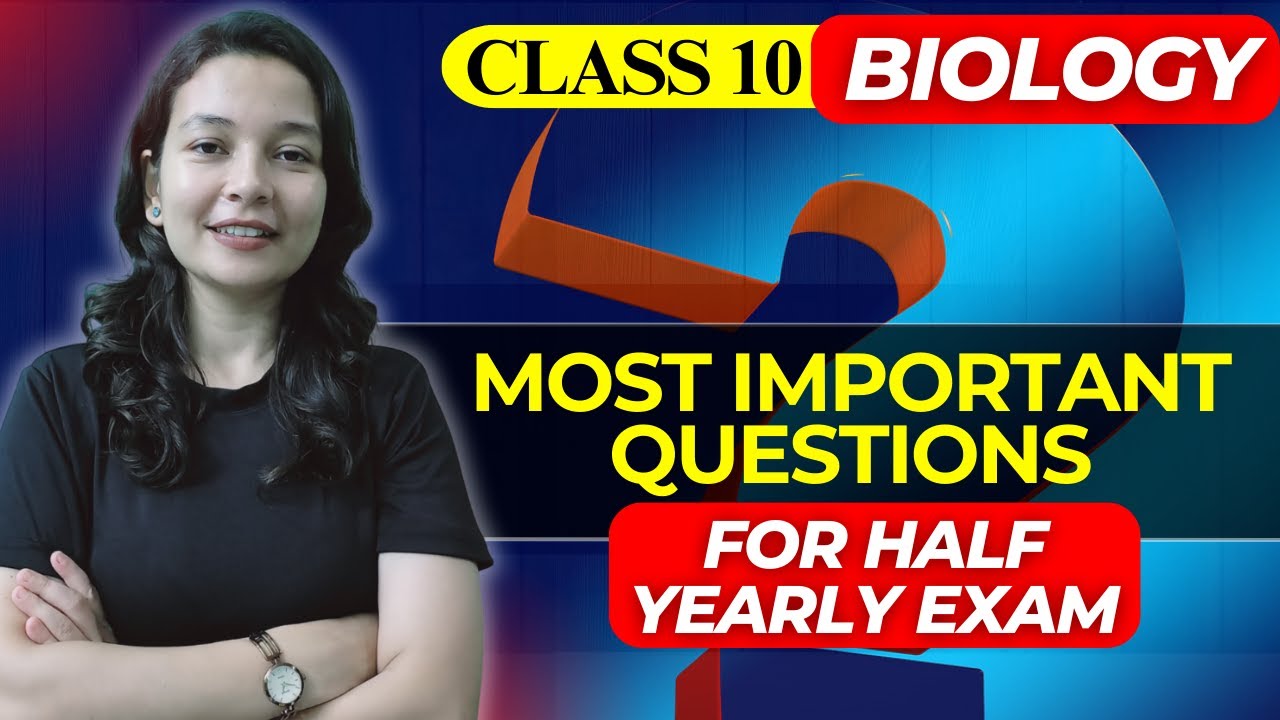 🔥Class 10 Science - Most Expected Questions | Competency-Based Questions | Half-Yearly Exam 2025
