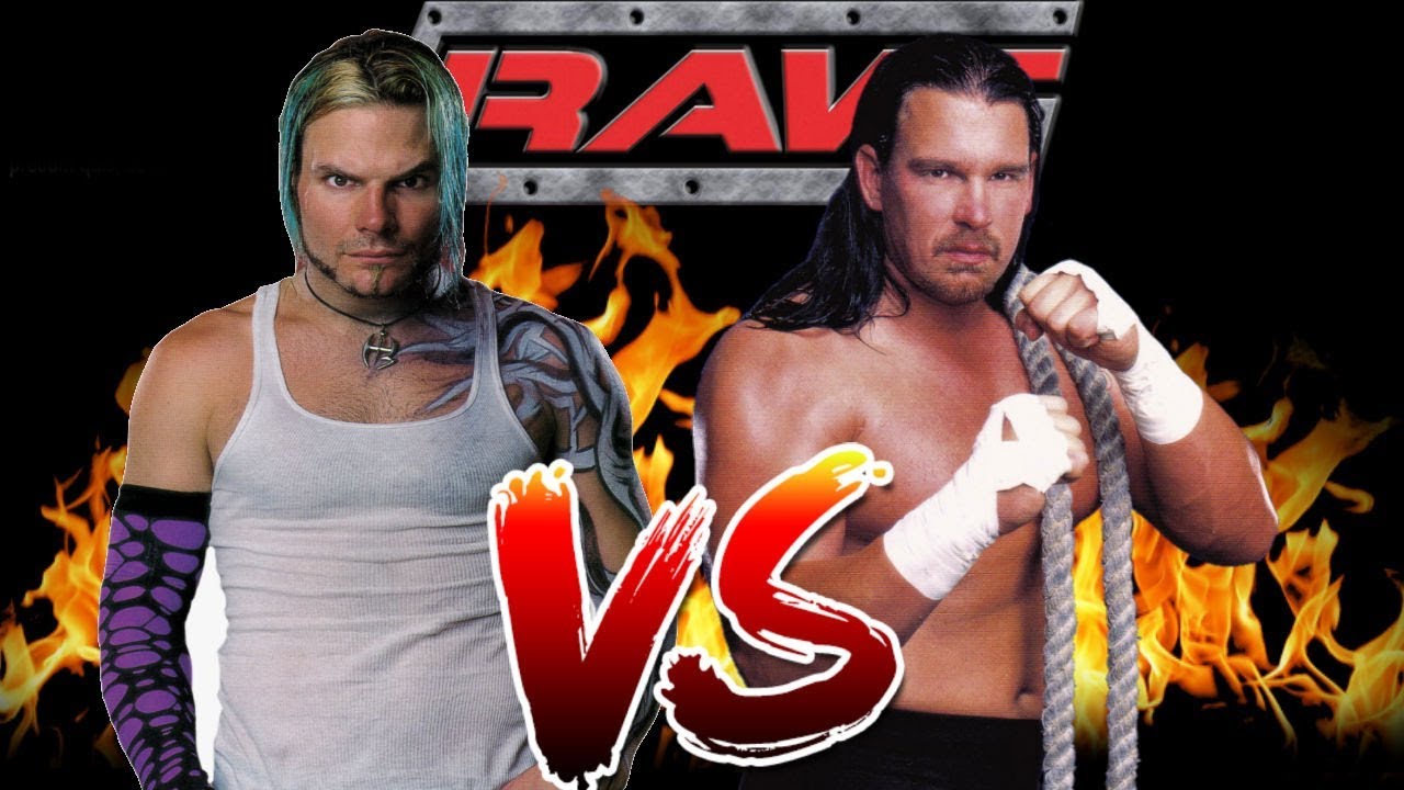 WWE RAW 2 Jeff Hardy CAW vs Bradshaw