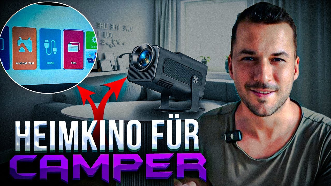 TopTro TR27: Mini-Beamer im Wohnmobil – das musst du sehen!