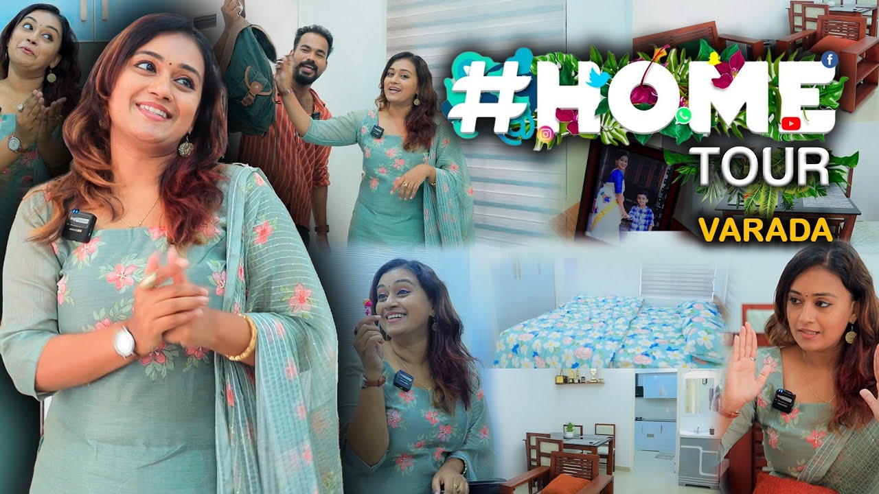 Special Home Tour | Varada | Newly Cute And Simple Flat | Serial Cinema Actress | Milestone Makers