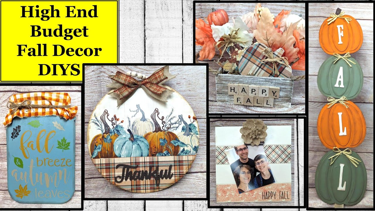 HIGH END BUDGET FALL DECOR DIYS | Dollar Tree DIY | Magnolia Design Co